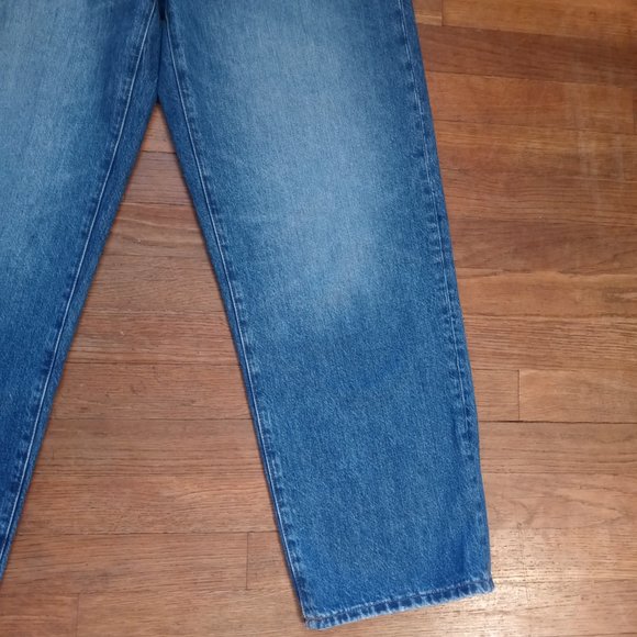 MADEWELL curvy low-slung straight jeans in palmina wash (sz29) - Picture 10 of 16